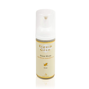 ANNA LOTAN LIQUID GOLD putos makiažui valyti su šaltalankių aliejumi, 200 ml