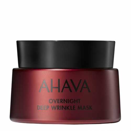 AHAVA APPLE OF SODOM NAKTINĖ KAUKĖ ESANT GILIOMS RAUKŠLĖMS, 50 ml