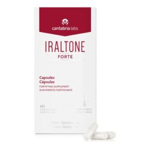 CANTABRIA LABS IRALTONE FORTE maisto papildai nuo plaukų slinkimo, 60 kapsulių