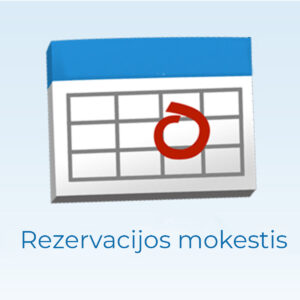Operacijos rezervacijos mokestis / Reservation fee for operation