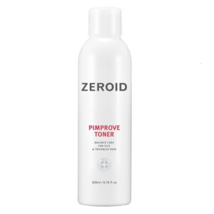 ZEROID Pimprove Toner -  Veido tonikas riebiai ir mišriai odai, 200ml