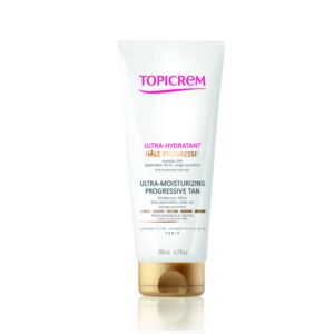 TOPICREM Ultra-Moisturizing Progressive Tan -  Savaiminio įdegio losjonas, 200 ml