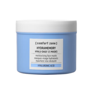 COMFORT ZONE HYDRAMEMORY HYALU-DAILY MASK Drėkinamosios lakštinės veido kaukės (15x), 1 vnt
